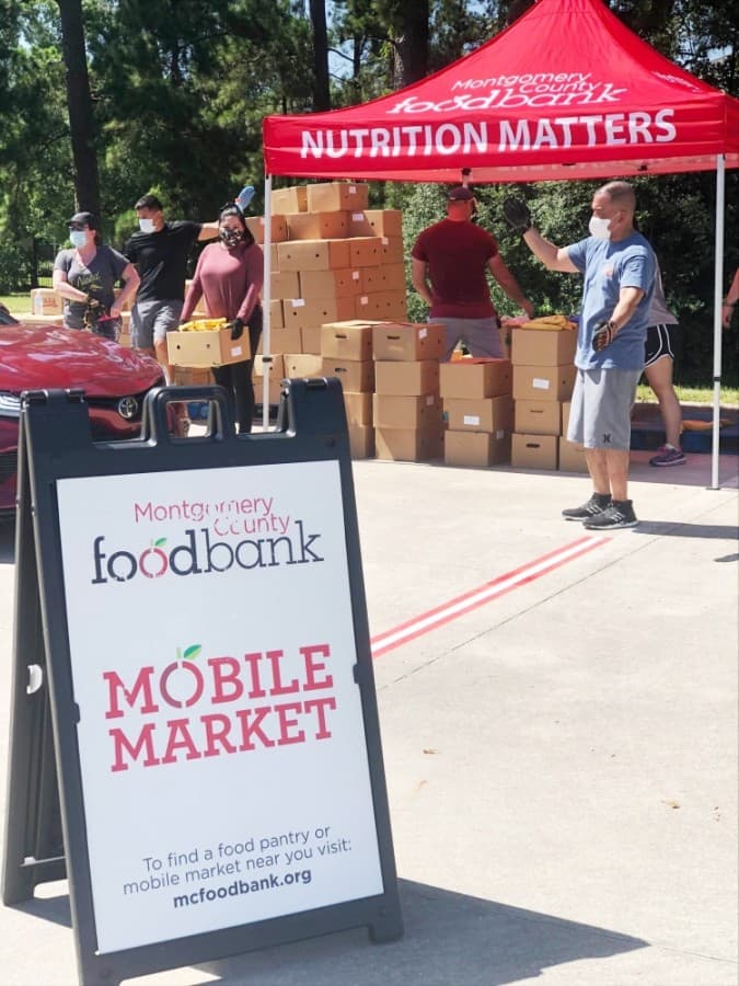 Montgomery County Food Bank distribution up 163% from last year