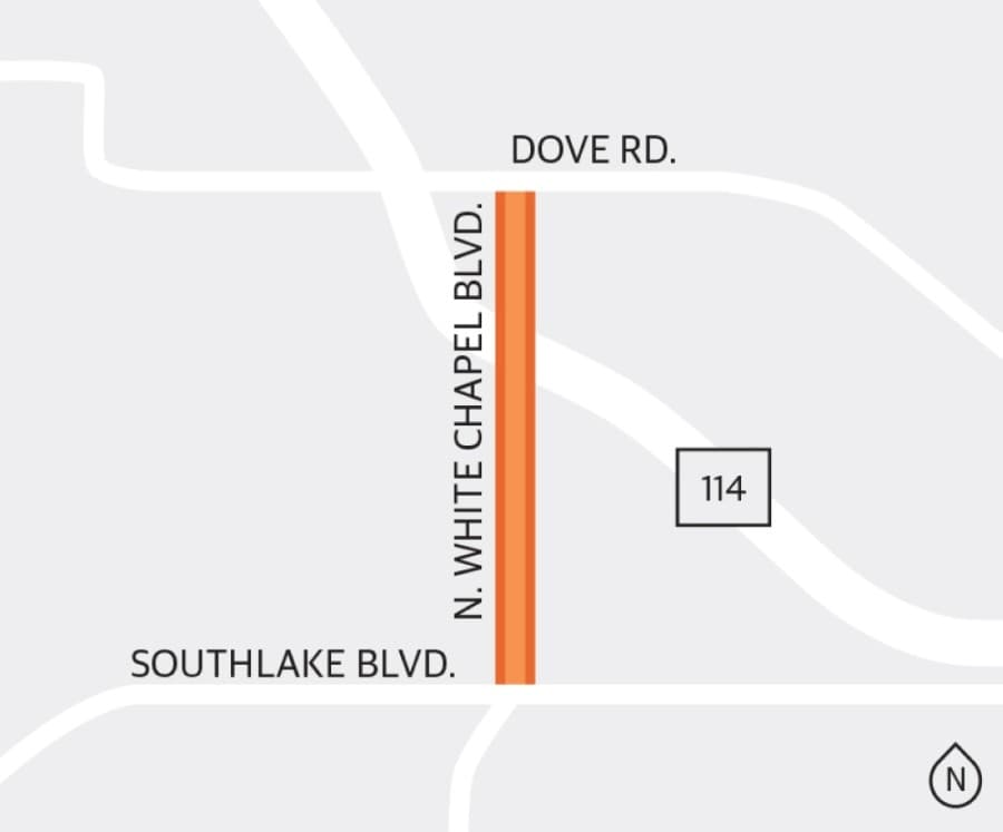 Southlake gives update on North White Chapel retaining wall