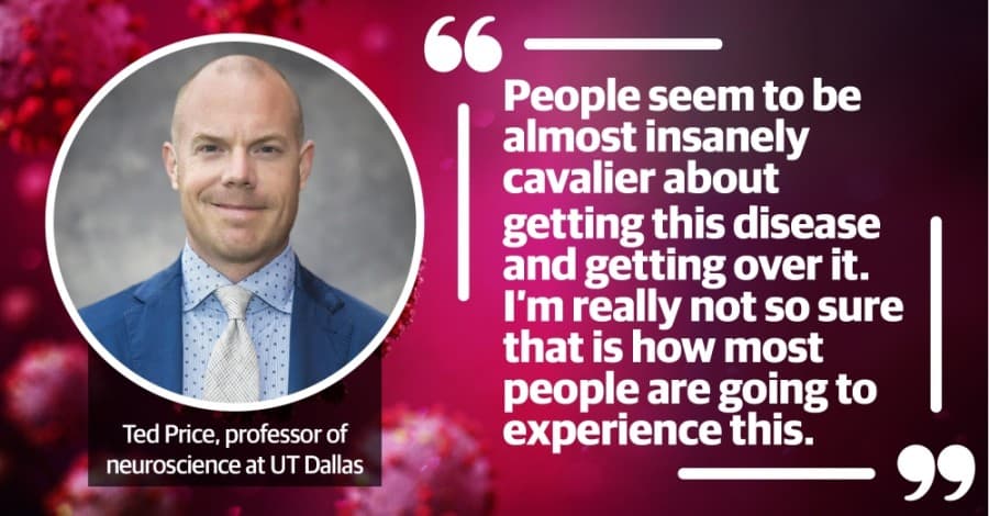UT Dallas scientists caution against potential long-term neurological effects of COVID-19