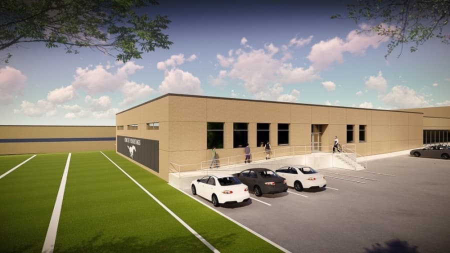 Kingwood High School's Career and Technical Education spaces will include a nursing lab (pictured), a pharmacy tech lab and CTE classrooms. (Courtesy Humble ISD)