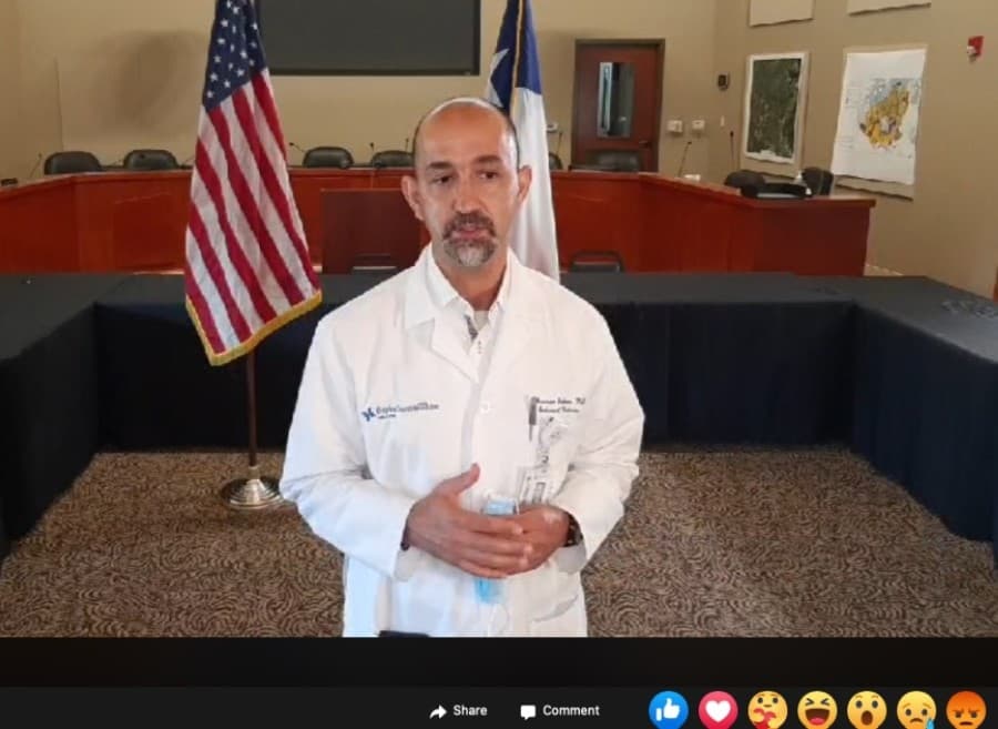 Medical professionals answer questions from Lake Travis-area residents in virtual address