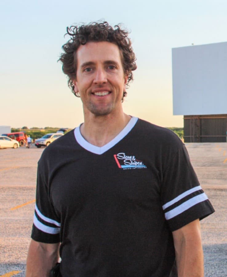Owner Ryan Smith opened Stars and Stripes in New Braunfels in 2015. (Lauren Canterberry/Community Impact Newspaper)