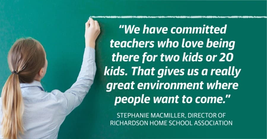Richardson co-op provides support for families who home school their children