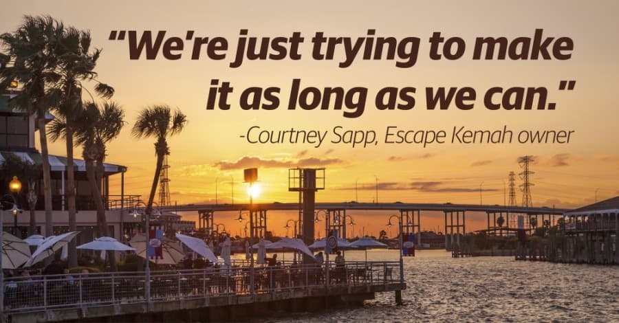 ‘It’s been rough’: Kemah business owners fear closure amid slow tourist season due to COVID-19