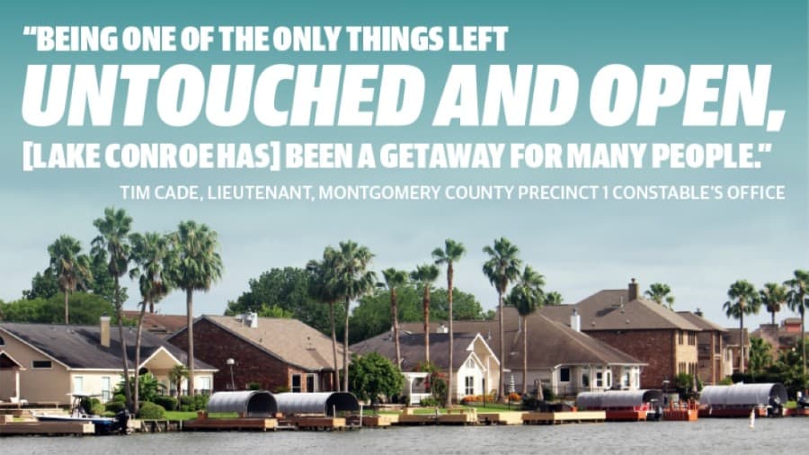 Amid pandemic, home buyers eye Lake Conroe for vacation getaway