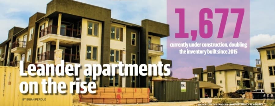 Apartment boom coming to Leander