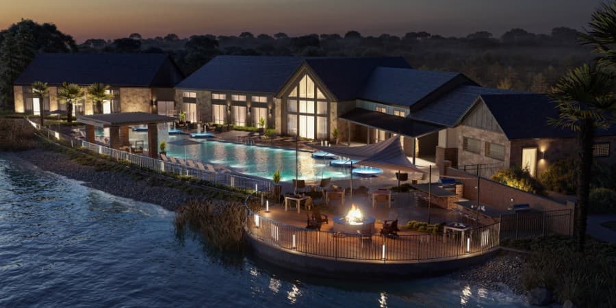 Luxury apartment complex The Sarah at Lake Houston aims for fall opening