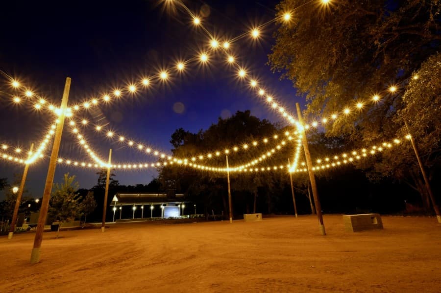memorial park sting lights