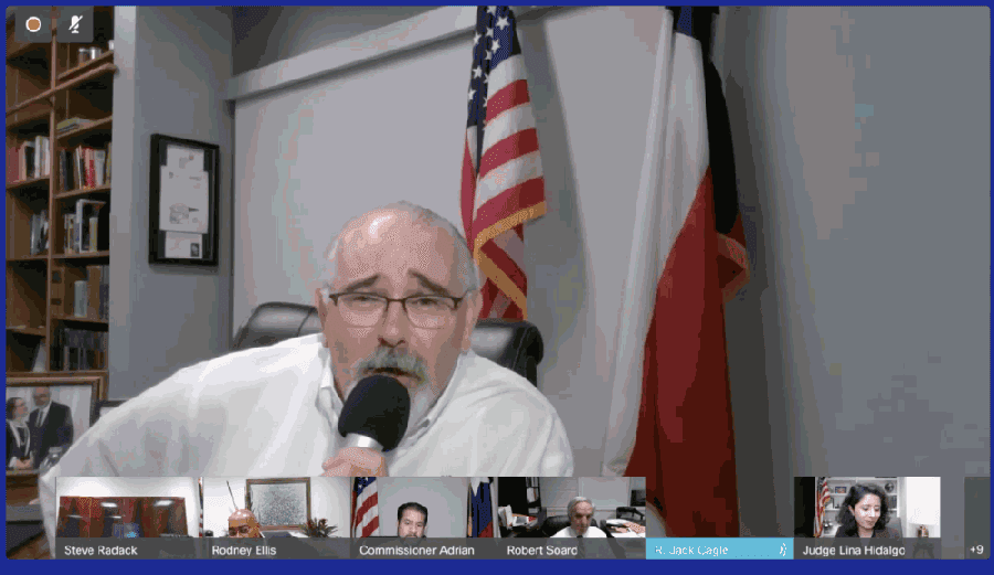 The county looks to secure an agreement with the city to jointly buy the $14.3 million Woodridge Village property north of Kingwood. (Screenshot courtesy Harris County)