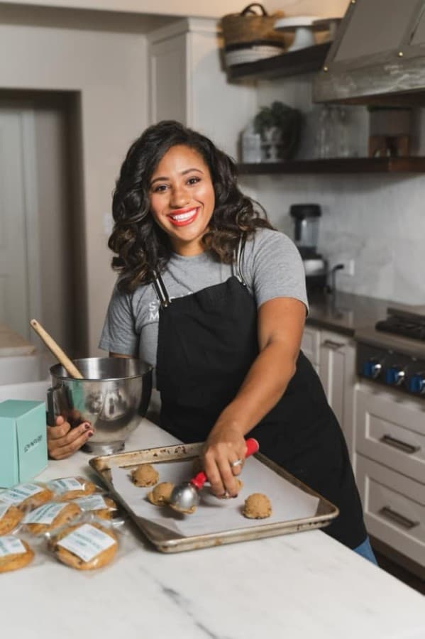 Baking cookies and other goods was Marissa Allen's passion and hobby before starting Cookie Society. (Courtesy Cookie Society)