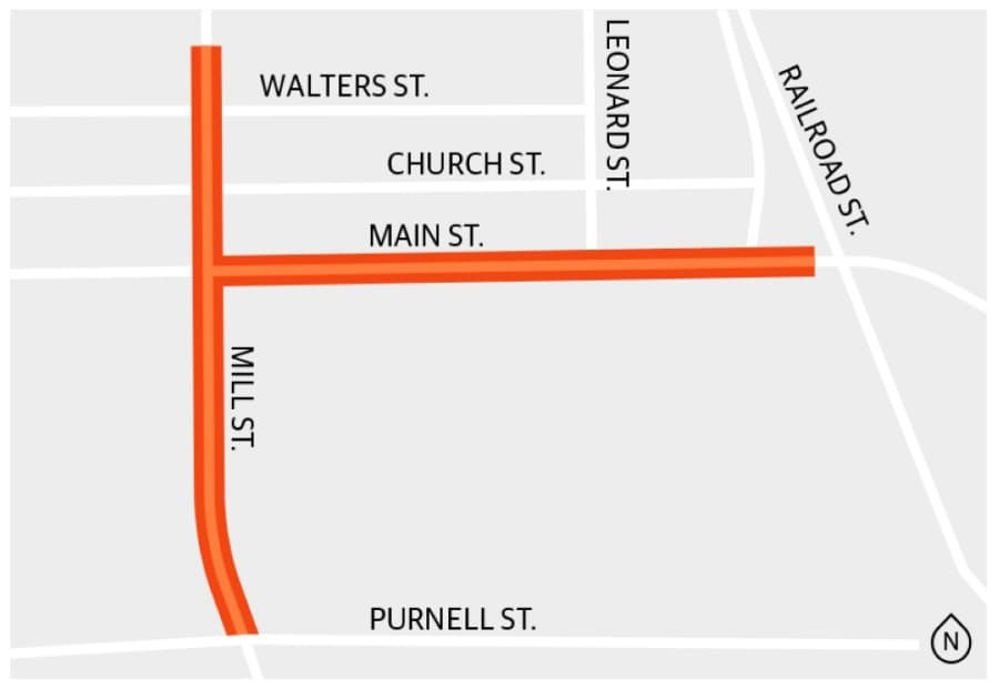 Lewisville's Main and Mill corridor project to cause intermittent lane closures in next few months