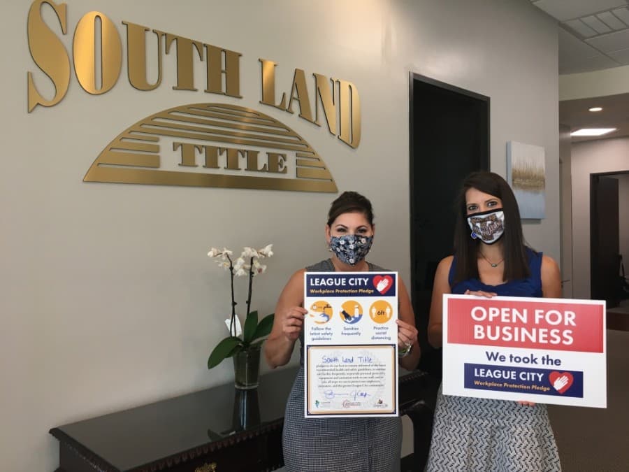 League City businesses continue to combat COVID-19 with workplace protection pledges