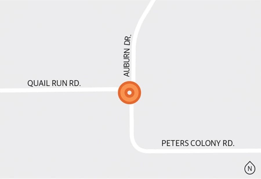 Peters Colony Road roundabout in Flower Mound to be completed in coming month