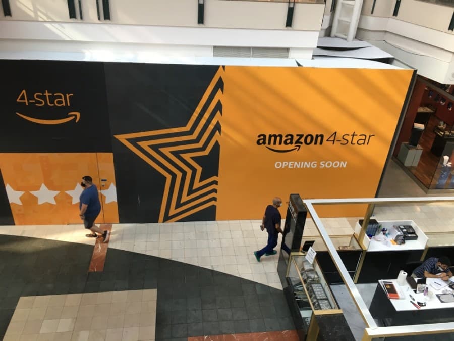 Amazon 4-star store opening at The Woodlands Mall anticipated for September