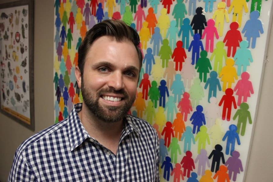 Adam Cline is the clinical director for The Behavior Exchange, which has locations in Frisco and Plano. (Daniel Houston/Community Impact Newspaper)