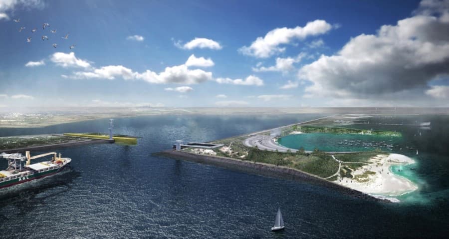 Galveston Bay Park would complement proposed coastal barrier