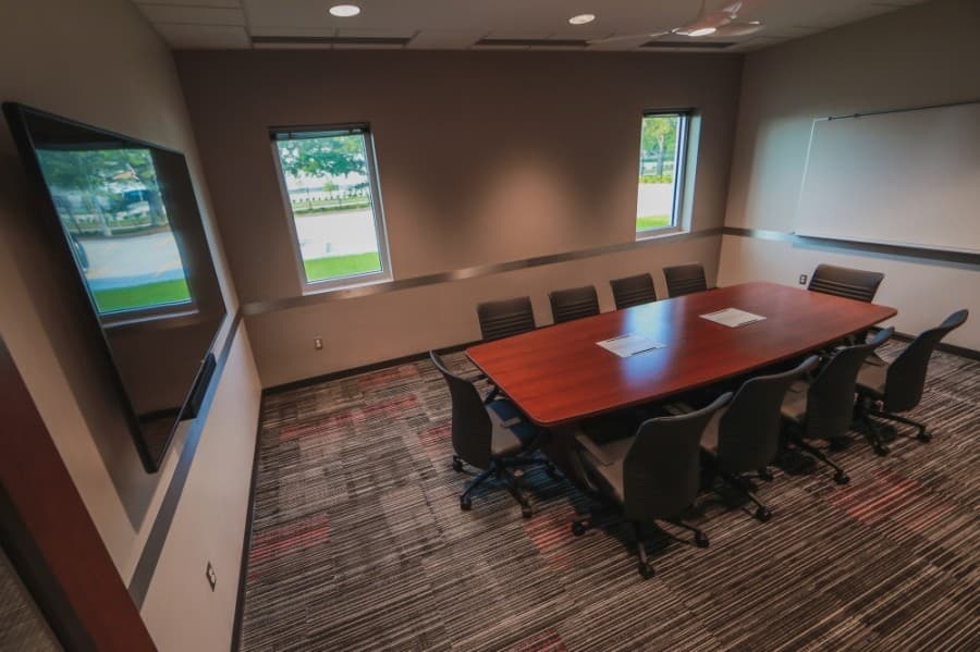 Conference and meeting rooms are available for staff. (Courtesy Capt. Daniel Arizpe, PIO/Cy-Fair Fire Department)