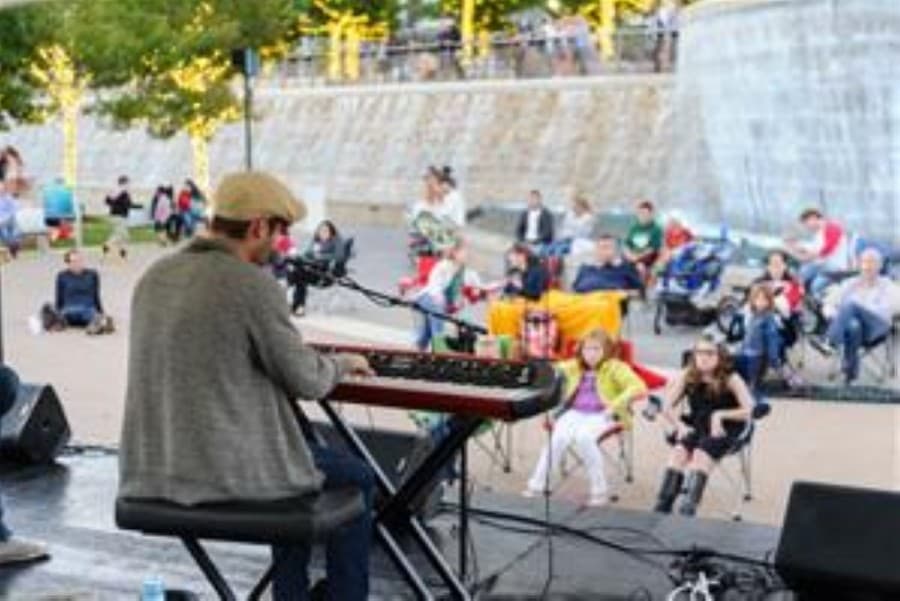 



The Woodlands Township’s annual Waterway Nights series is held weekly at Waterway Square. (Courtesy The Woodlands Township)