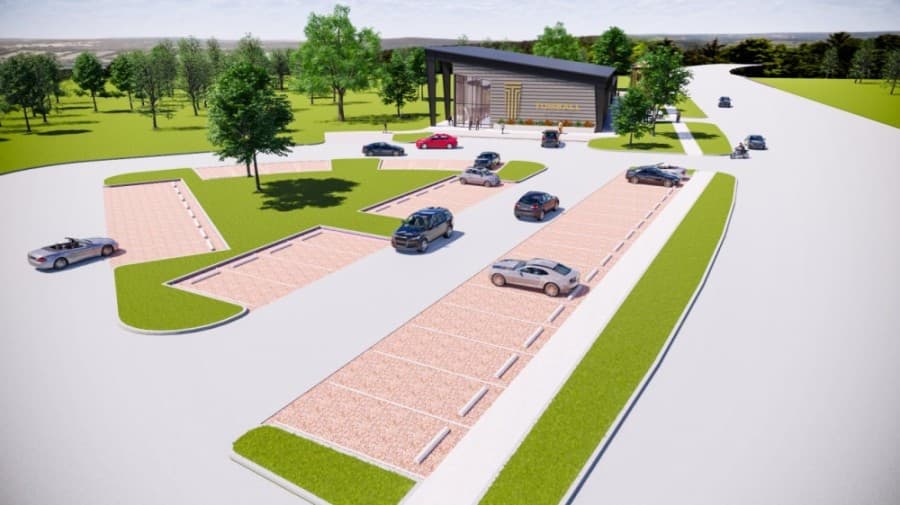 The facility in Tomball is being designed by Ziegler Cooper Architects. (Rendering courtesy Tomball Economic Development Corporation)
