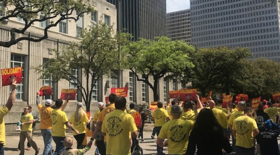 Appeals court denies request for oral arguments in Houston firefighters Proposition B case