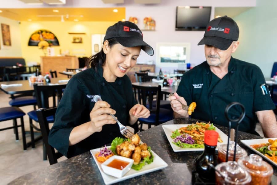 Loyal customers and a quick pivot helped Plano restaurant Taste of Thai 'tread water' during pandemic