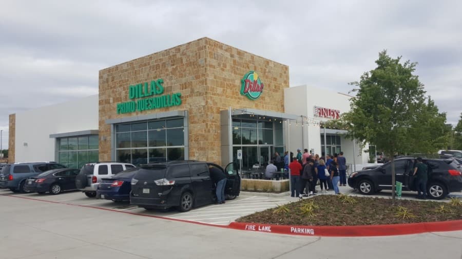 The Frisco restaurant opened in 2017. (Courtesy Dillas Primo Quesadillas)