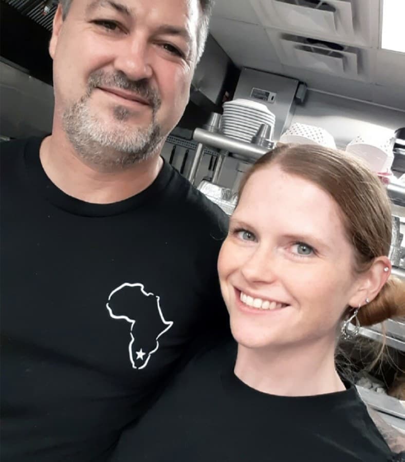 Anton and Nicole Van Vuuren opened Anton’s African Cuisine in 2019. (Courtesy Anton’s African Cuisine)