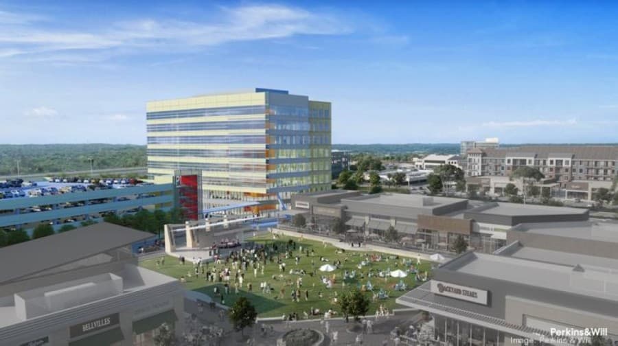 Kaizen Development Partners are building a 200,000-square-foot office space in McKinney's upcoming District 121. (Courtesy McKinney Economic Development Corp.)
