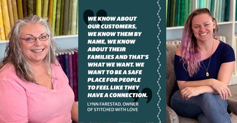 Stitched with Love in McKinney serves as outlet to customers during pandemic