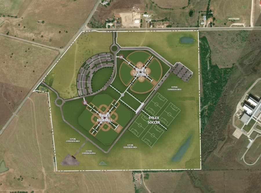 Grant funds awarded to city of New Braunfels for sports complex project