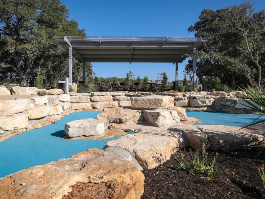 The 125-acre park includes a recreation lawn, picnic areas, an off-leash dog park, a nature trail, lakeside pavilions, kayak rentals and other amenities. (Courtesy city of Leander)