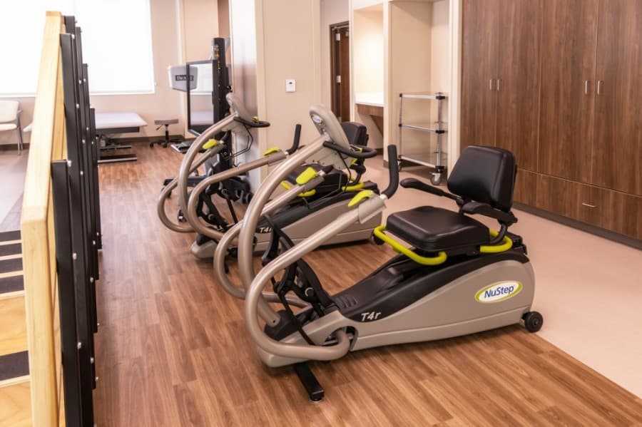Medical City McKinney's new rehabilitation facility includes a gym to help patients rehabilitate. (Courtesy Medical City McKinney)
