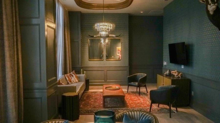 The speakeasy-style Magnum room can function as a private event space. (Photos by Gavin Pugh/Community Impact Newspaper)