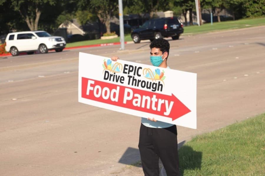 East Plano Islamic Center creates drive-thru, delivery options for in-house food pantry