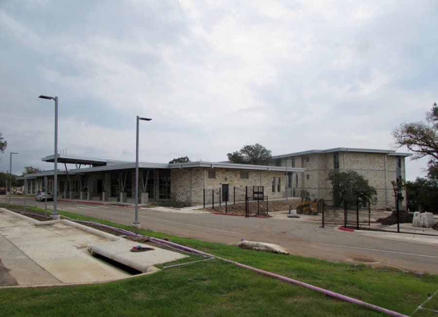 Bear Creek Elementary School, located at 12801 Escarpment Blvd., Austin, will have a capacity of 522 students. (Nicholas Cicale/Community Impact Newspaper)