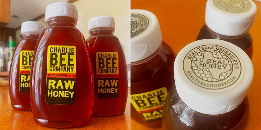 



Charlie Bee Co. sells raw honey. (Courtesy Charlie Bee Co.)