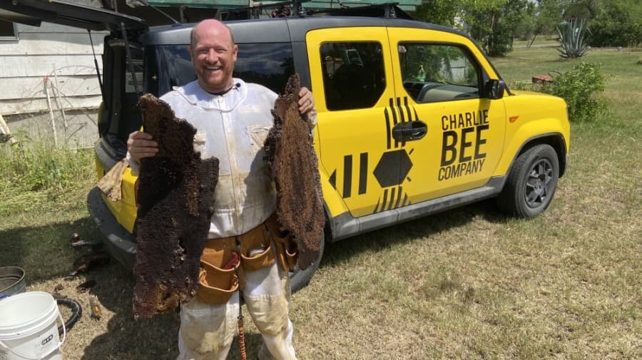 Local beekeeper Charlie Agar devoted to protecting pollinators