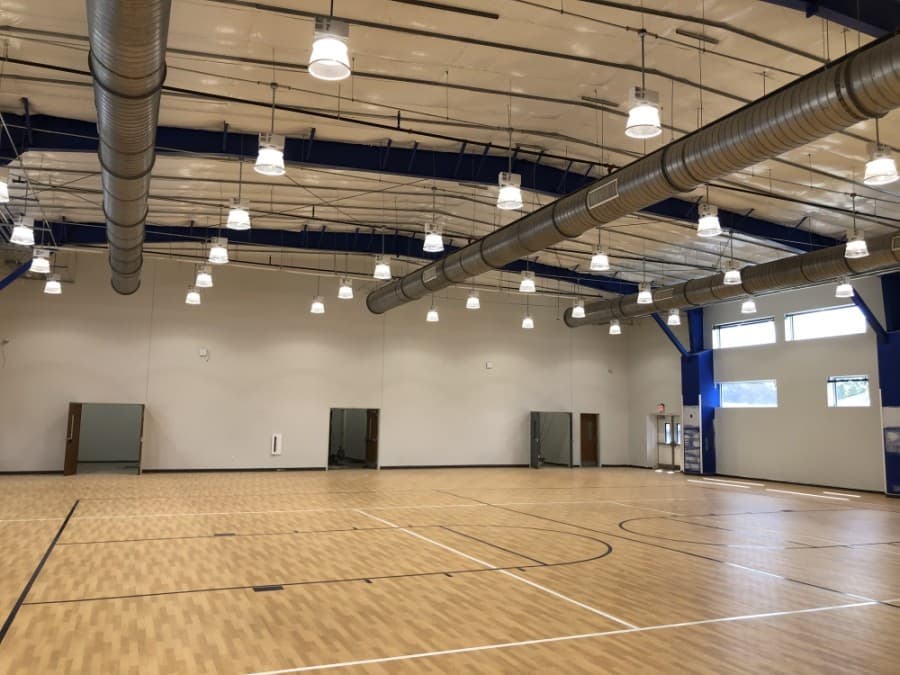 The new KIPP Texas Public Schools campus is under construction on Florence Road in Sugar Land. Students began the school year online Aug. 24 and students will be phased in to the building starting Sept. 21. (Courtesy KIPP Texas Public Schools) 