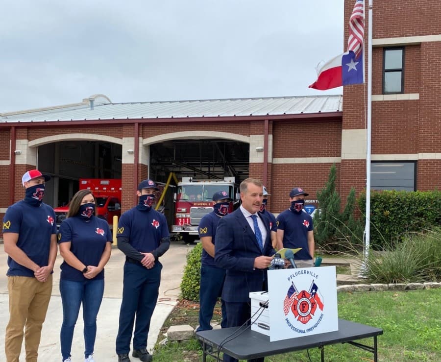 Pflugerville firefighters petition for new emergency services district
