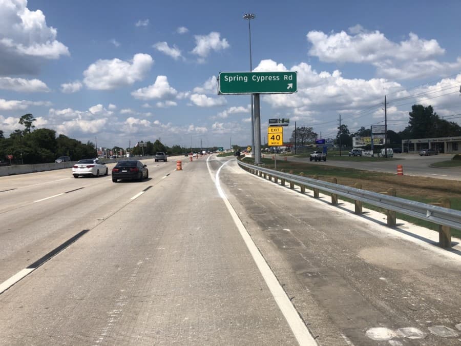New Spring Cypress Road ramps open on Hwy. 249