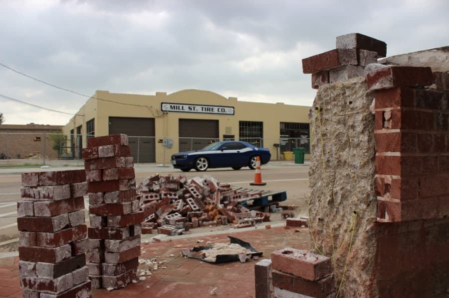 End in sight for construction on Main, Mill streets in Old Town Lewisville after storm-related delays
