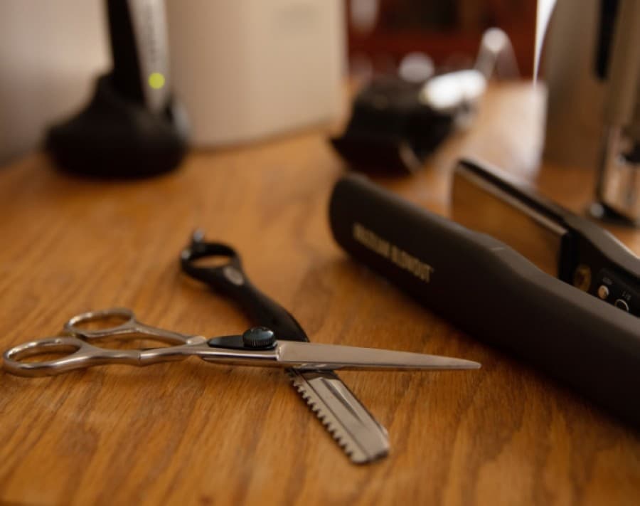 The salon’s services include cuts, color, blowouts and more. (Liesbeth Powers/Community Impact Newspaper)