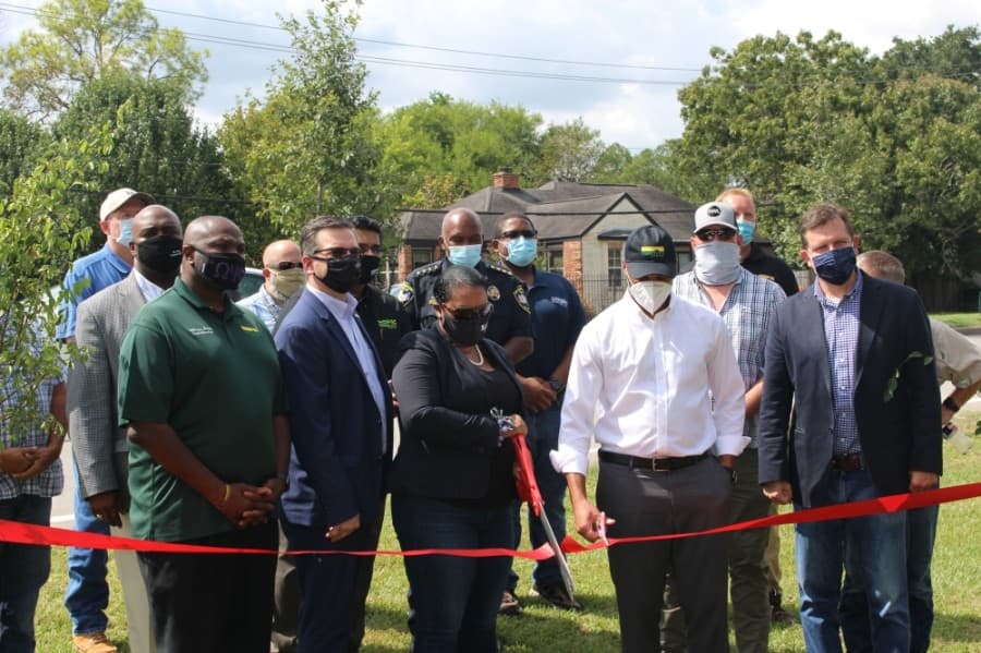 Missouri City celebrates completed median enhancements on Texas Parkway, Cartwright Road