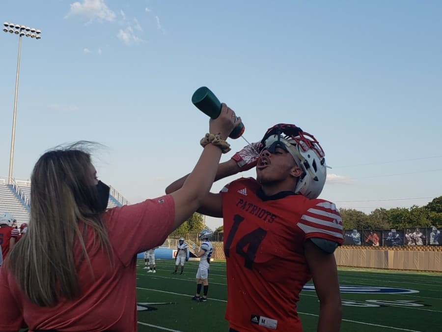 PHOTOS: Football is back on the field for Georgetown ISD