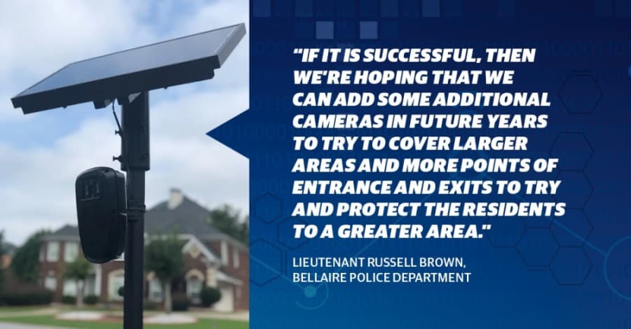 Bellaire police will soon begin testing license plate readers