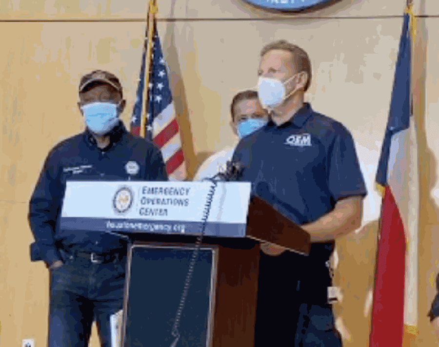 Tropical Depression Beta: Houston officials urge residents to stay home over next 24 hours
