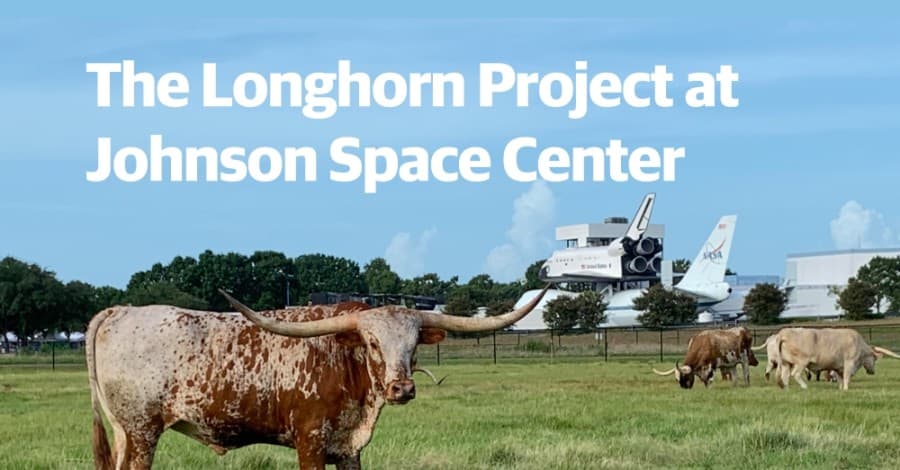 The Longhorn Project at Johnson Space Center: Educational organization showcases Bay Area investment in space, agriculture industries