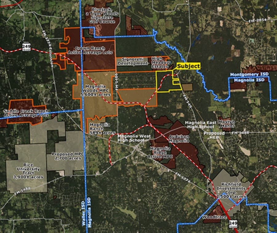 Land secured for 873-acre residential development coming soon to Magnolia