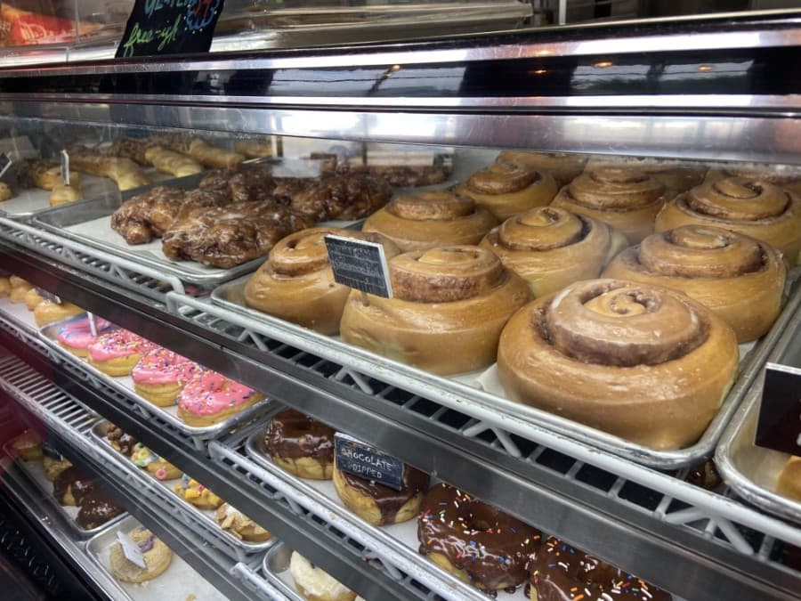Hurts Donut Co. has 70 varieties of doughnuts the store rotates through on a regular basis. (Courtesy Hurts Donut Co.)