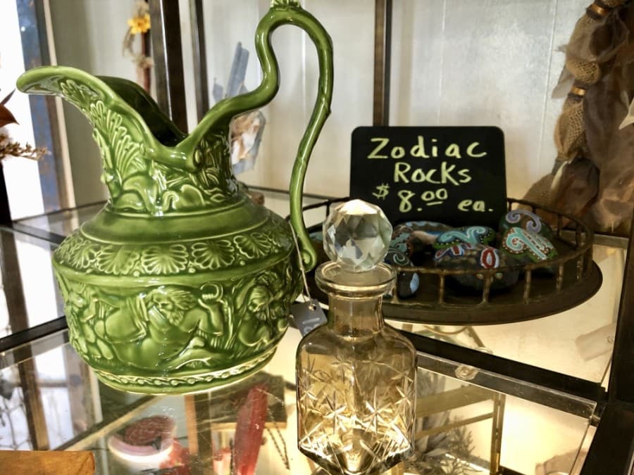 The shop sells decorative pieces for the home, as well. (Sally Grace Holtgrieve/Community Impact Newspaper)